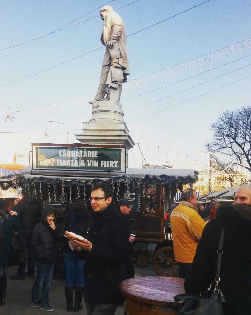 Bucharest Christmas Market - mancare